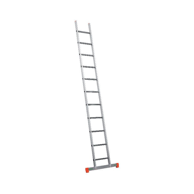 foto del prodotto facal scala semplice in alluminio 11 pioli alta. lavoro 4,45 m genia stab bar. gs350 b