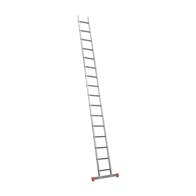 foto del prodotto facal scala semplice in alluminio 16 pioli alta. lavoro 5,95 m genia stab. gs500 b