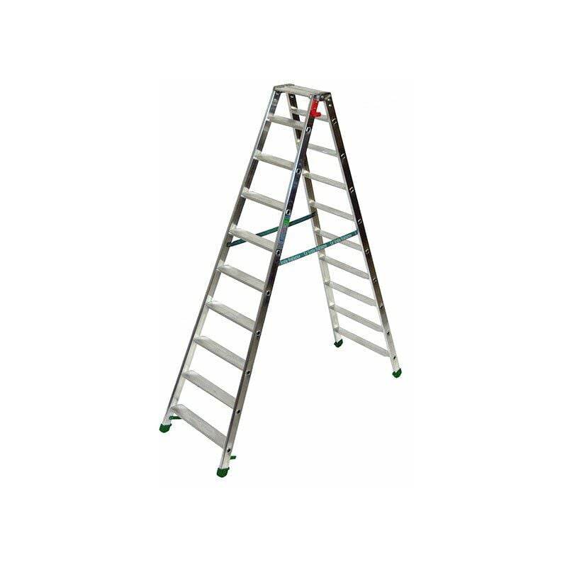 immagine 0 del prodotto facal scaletta 2x13 gradini doppia altezza massima di lavoro 4.97m d12