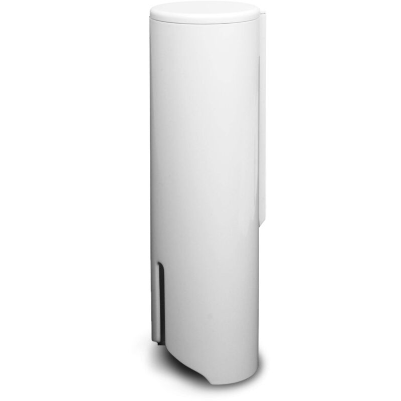 foto del prodotto fackelmann - dispenser per dischetti di cotone, circa 60, bianco, 24 x 6.6 x 6.6 cm