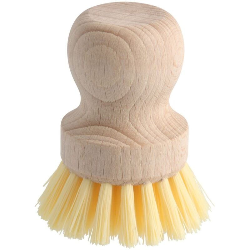 foto del prodotto fackelmann spazzola di pulizia fair, faggio, beige, 8 x 5.5 x 5.5 cm