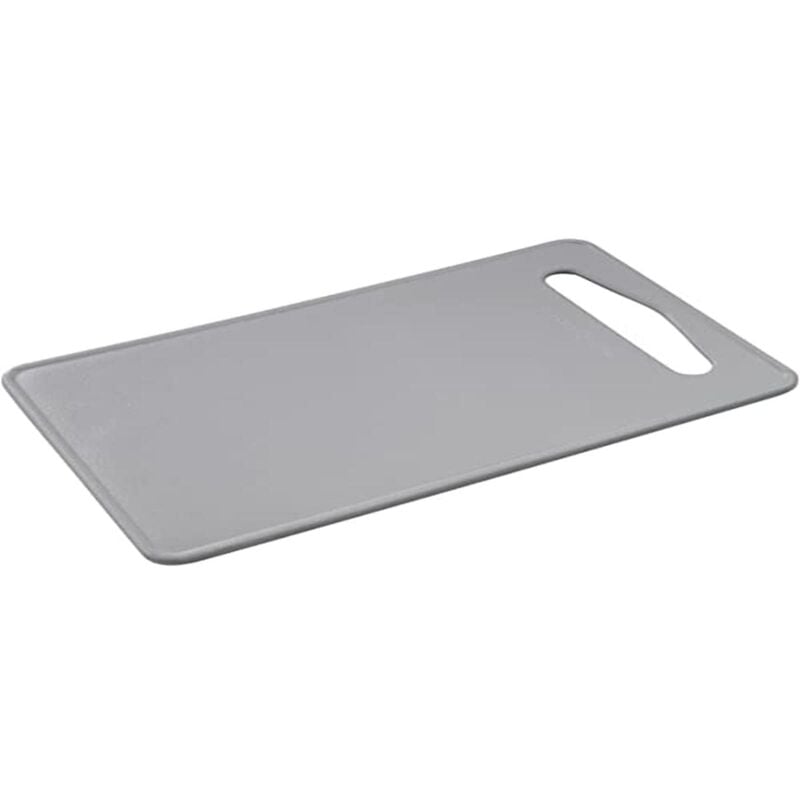 foto del prodotto fackelmann tagliere in plastica ecologica grigio chiaro 24cm, linea ecolution