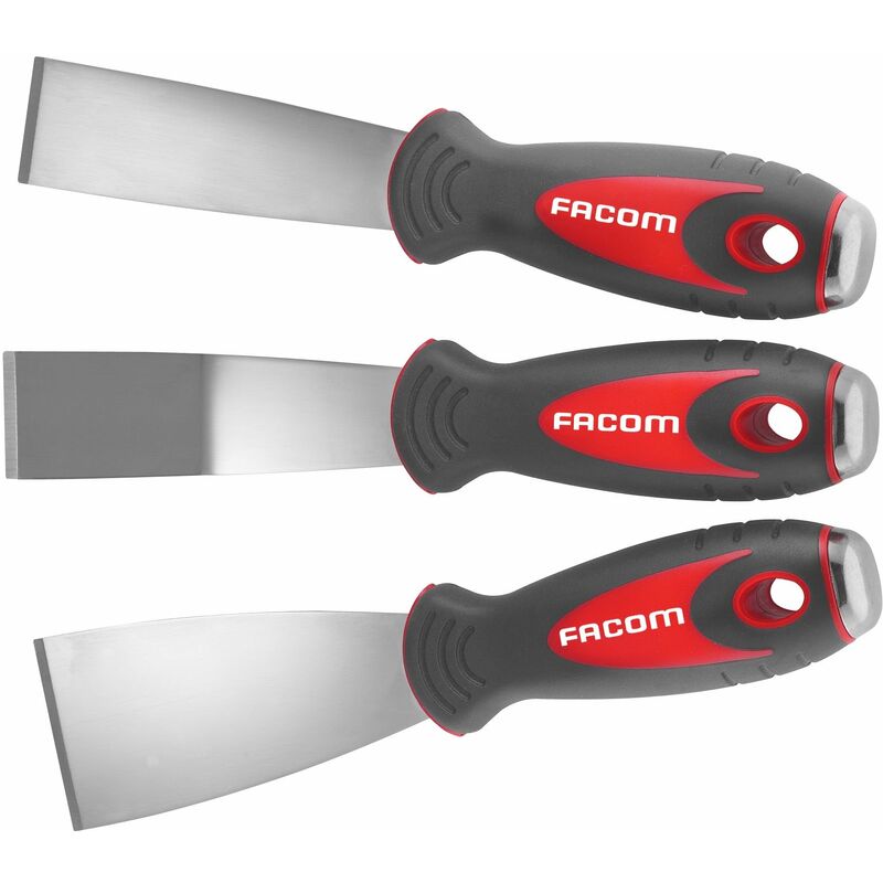 foto del prodotto facom 235.j1 set di 3 raschietti inox