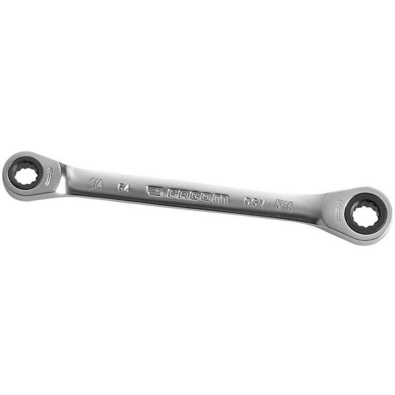 foto del prodotto facom 64.1 4x5 16 12c chiave a cricchetto piatto 1 4x5 16