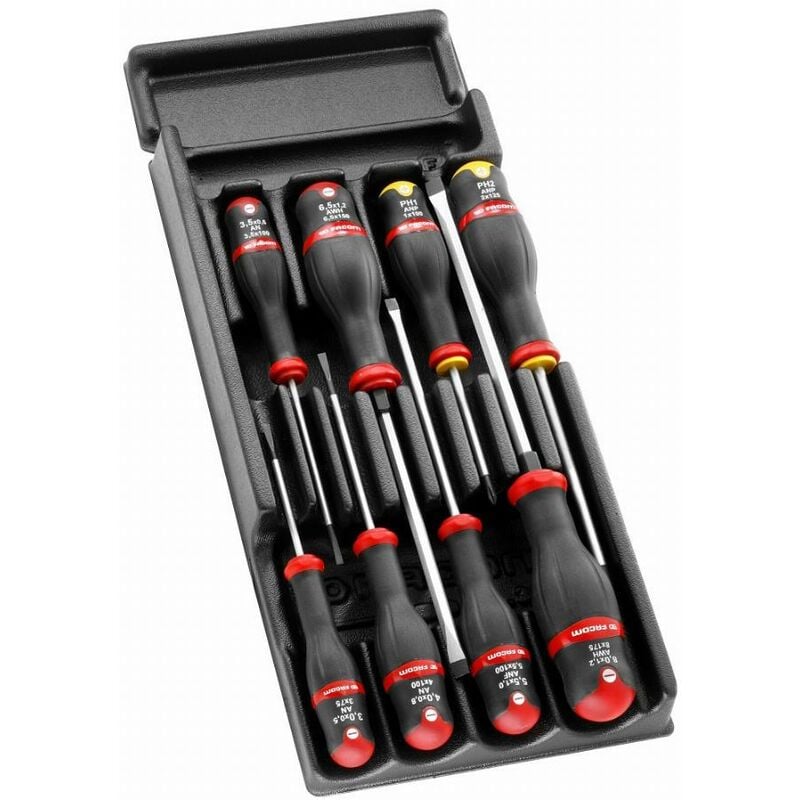 foto del prodotto facom modulo di 8 cacciaviti protwist2 mod.at1pb
