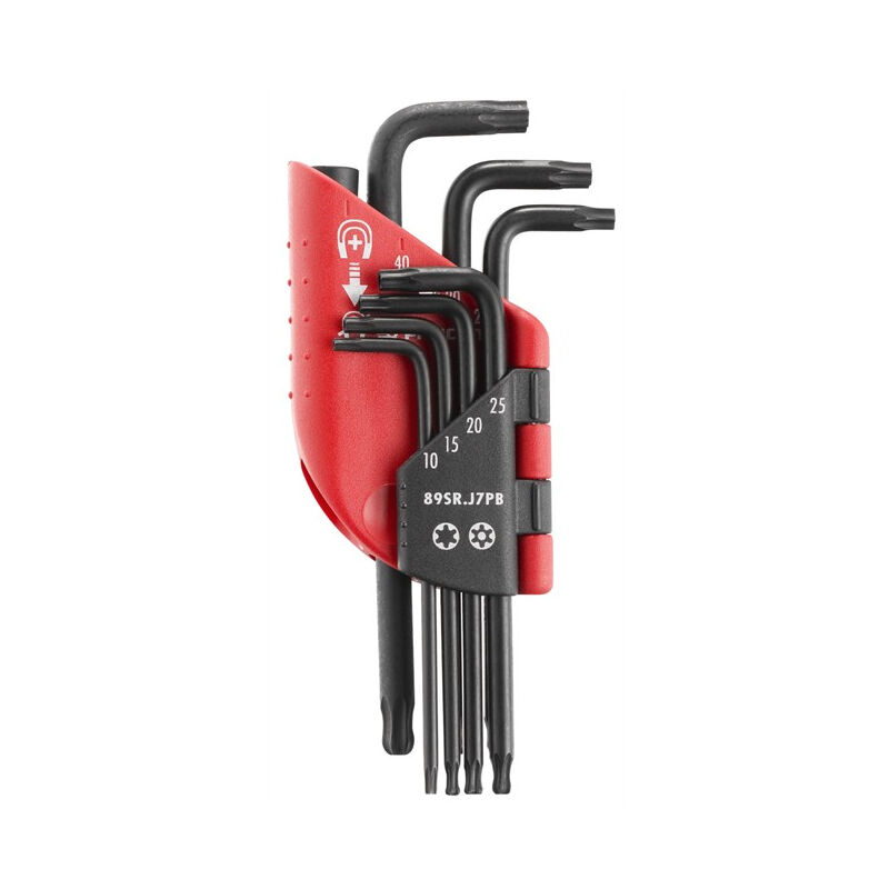 foto del prodotto facom set di 7 chiavi torx 89sr.j7pb