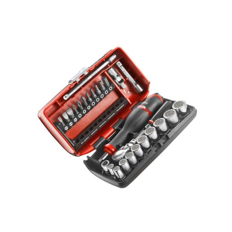 foto del prodotto facom set di bussole da 1 4 rl.nano112