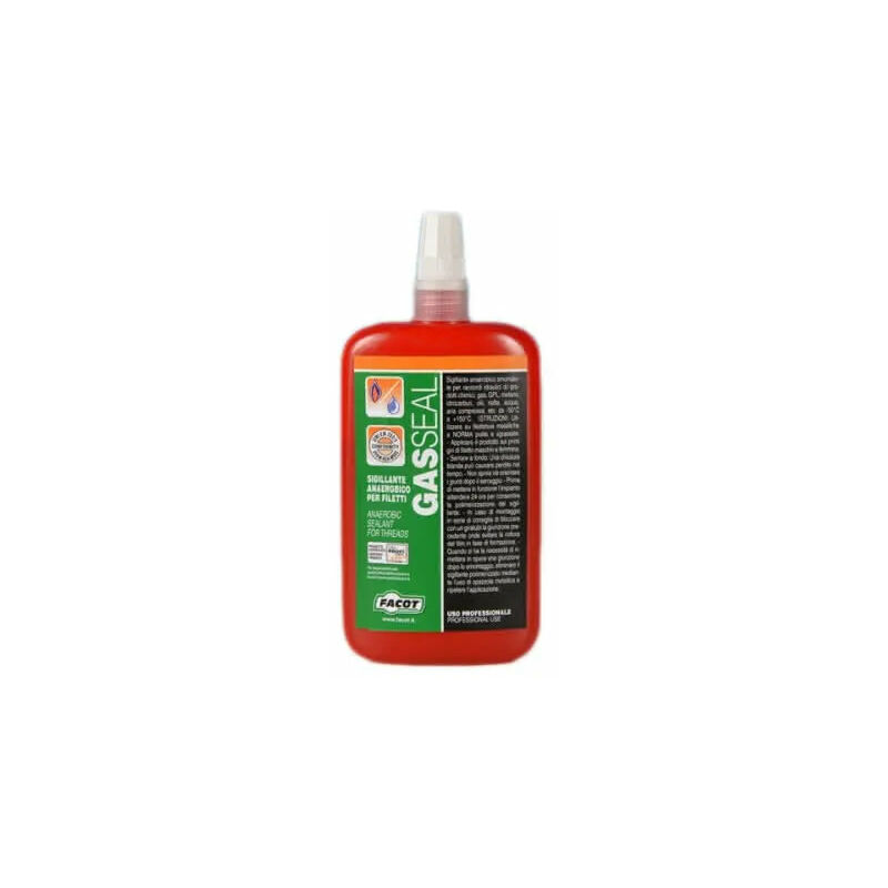 foto del prodotto facot chemicals facot teflon liquido gas seal monocomponente anaerobico flacone 100gr articolo gas0100e