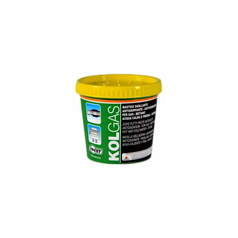 foto del prodotto facot kolgas pasta verde antigrippante per gas da 460gr articolo kolgba0460