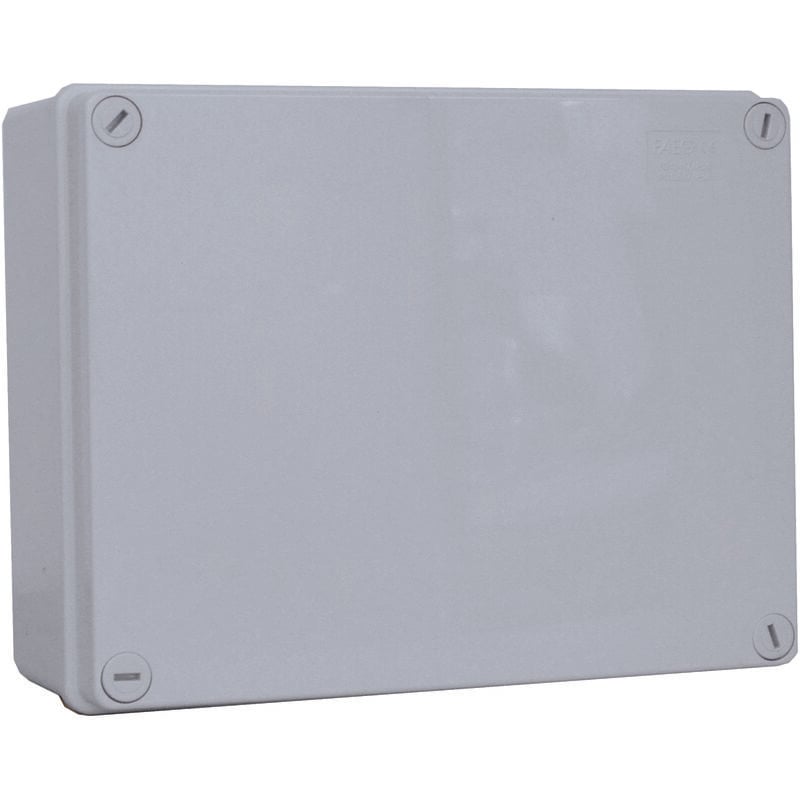 foto del prodotto faeg 13517 cassetta di derivazione 240x190x90 coperchio liscio e viti in plastica ip56 