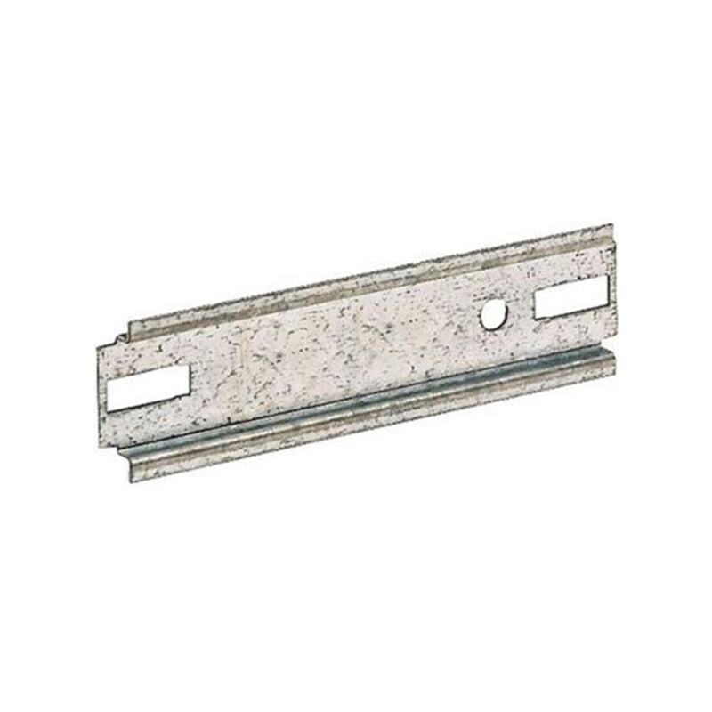 foto del prodotto faeg guida din omega 245mm binario 12 24 moduli in metallo zincato per centralini 14244