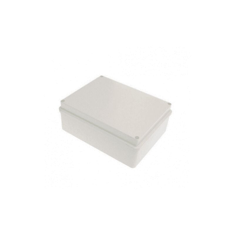 foto del prodotto faeg scatola stagna di derivazione rettangolare con coperchio con viti in metallo 120x80x50mm con pareti lisce ip56 fg13514