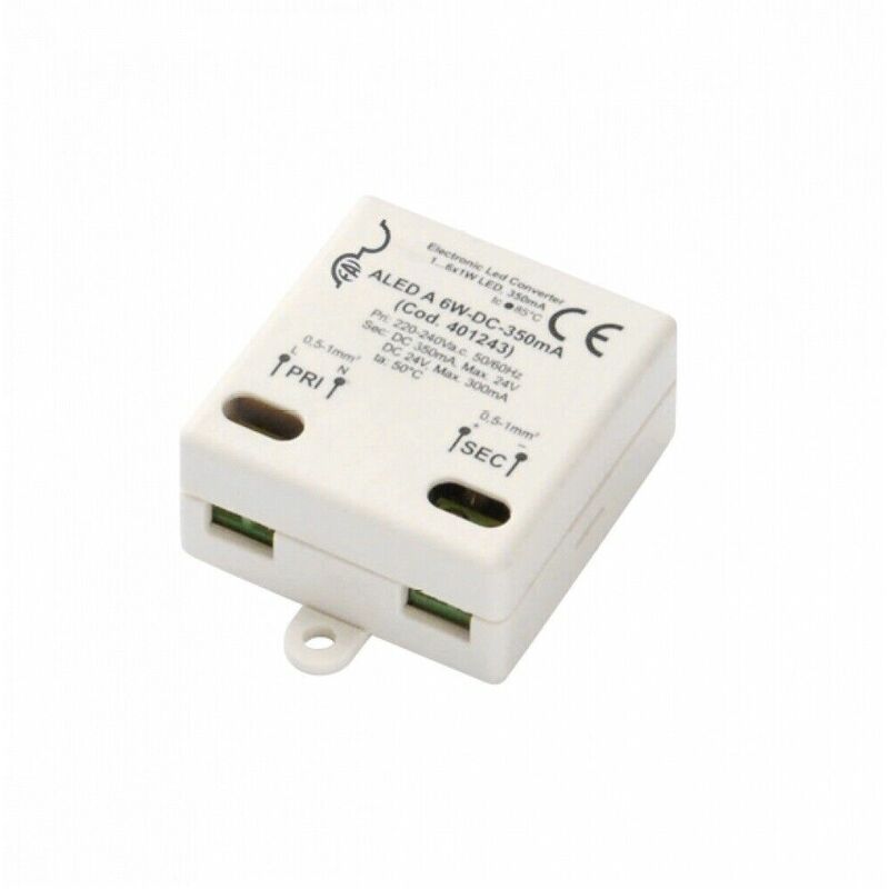foto del prodotto fai alimentatore a tensione costante 12v 0 6 w 350ma lampade faretti striscia led
