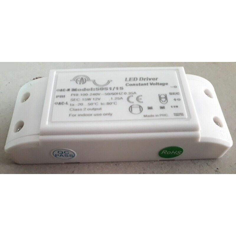 immagine 0 del prodotto fai alimentatore a tensione costante 12v 15 w 125a lampade faretti striscia led