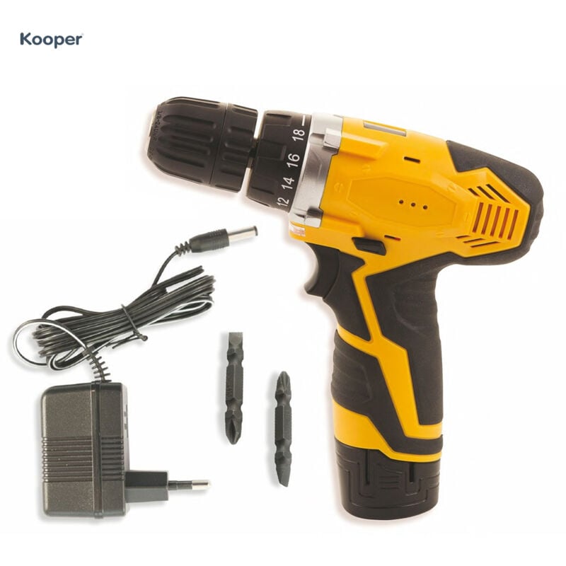 foto del prodotto faidatè trapano avvitatore 12v a batteria