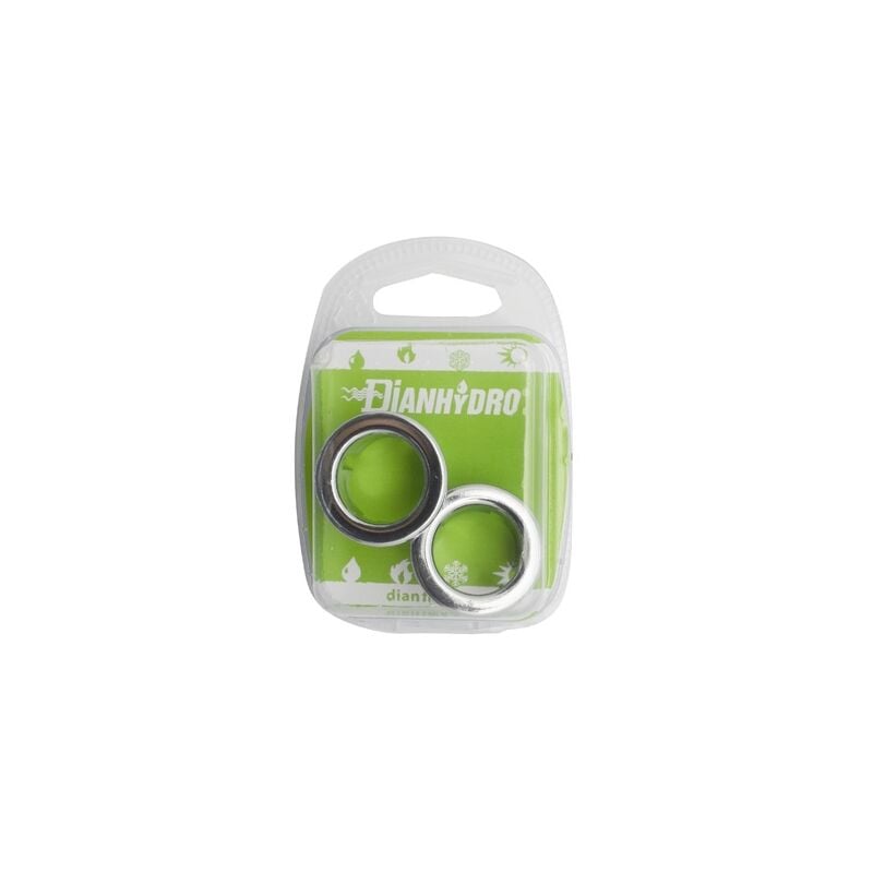 foto del prodotto faidf 2 pz ghiere di ricambio per troppo pieno in abs cromo blister diam. 24