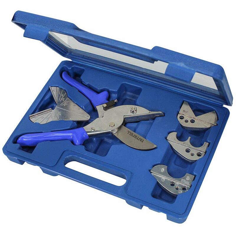 foto del prodotto faigckitpc multi function gasket and pipe mitre shears kit for cutting soft wood, pvc, gasket, plastic faithfull