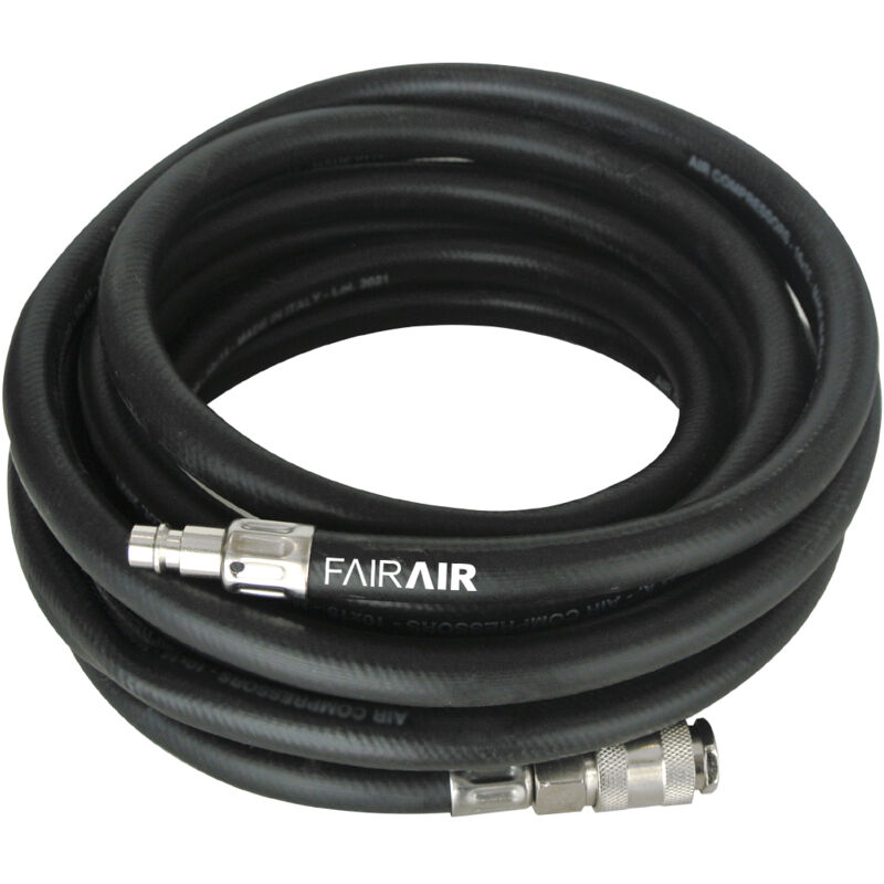 foto del prodotto fairair tubo per aria compressa dls f 1005 k, 10 x 15 mm, 5 m con raccordo e nipplo, fa40003