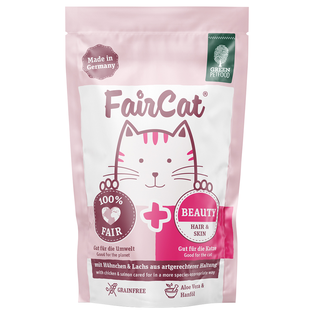 foto del prodotto faircat alimento umido per gatti - 16 x 85 g beauty