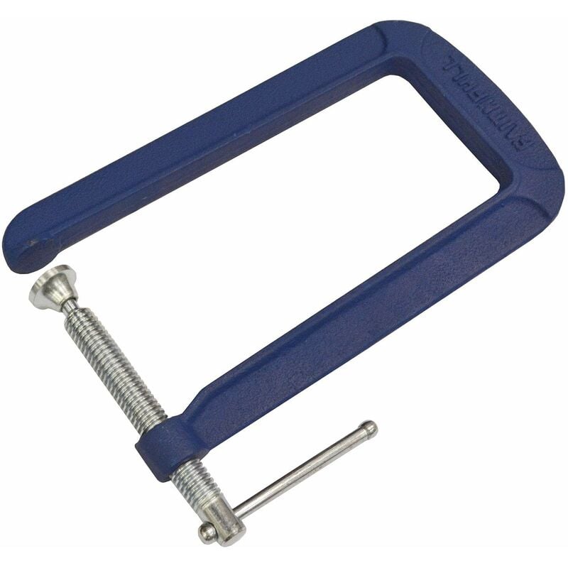 foto del prodotto faithfull faig8dt-tb 200 mm 8 g-clamp deep gola con cappuccio 85 mm, multicolore