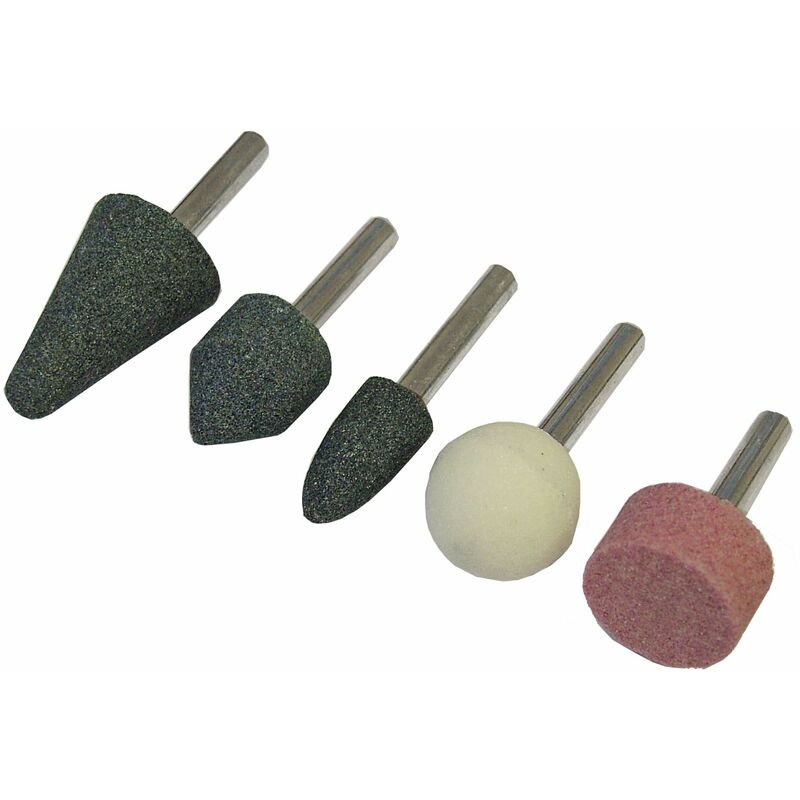 foto del prodotto faithfull gwset5 set di mini mole montate su perno
