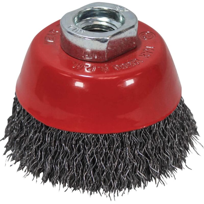 foto del prodotto faithfull wbc60 60 x m14 x 20.30mm wire cup brush