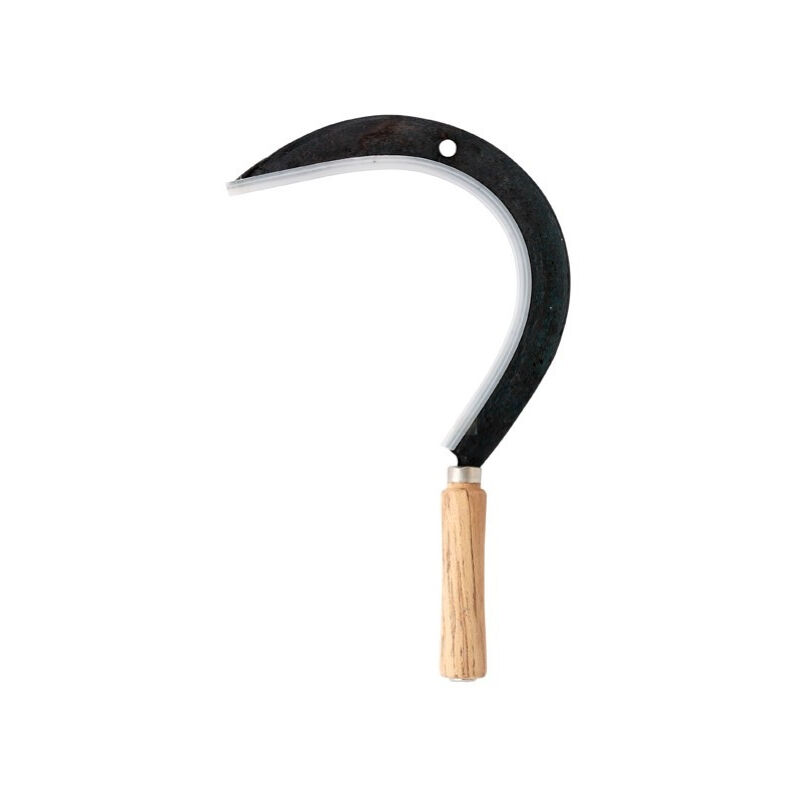 foto del prodotto falce per erba dritta con manico in legno 271450 leborgne