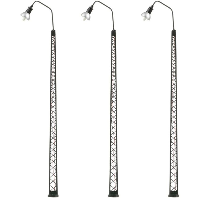 immagine 0 del prodotto faller h0 lampione su traliccio singola modello pronto, gi assemblato 180117 3 pz.