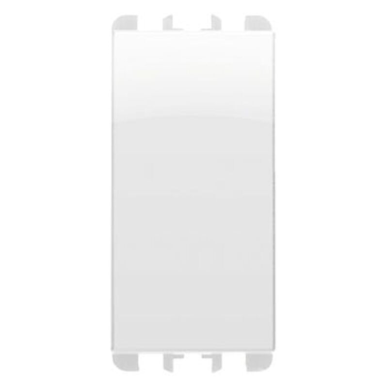 foto del prodotto falso modulo copriforo 1 modulo urmet simon nea bianco ghiaccio 10350bg