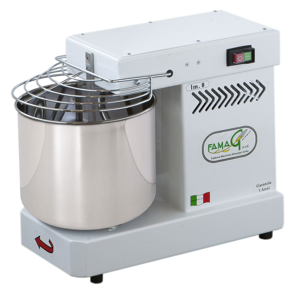 foto del prodotto famag impastatrice a spirale testa fissa 8kg 350w im8 230