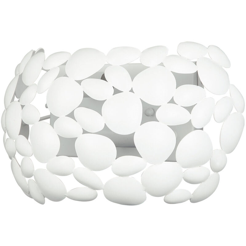 foto del prodotto fan europe applique dioniso in metallo bianco 