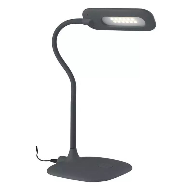 foto del prodotto fan europe lampada led darwin grigia, 450 lm