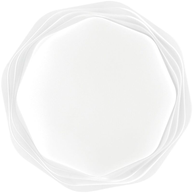 foto del prodotto fan europe - plafoniera led daisy in acrilico bianco 24w con 3 step cct 42 cm.'