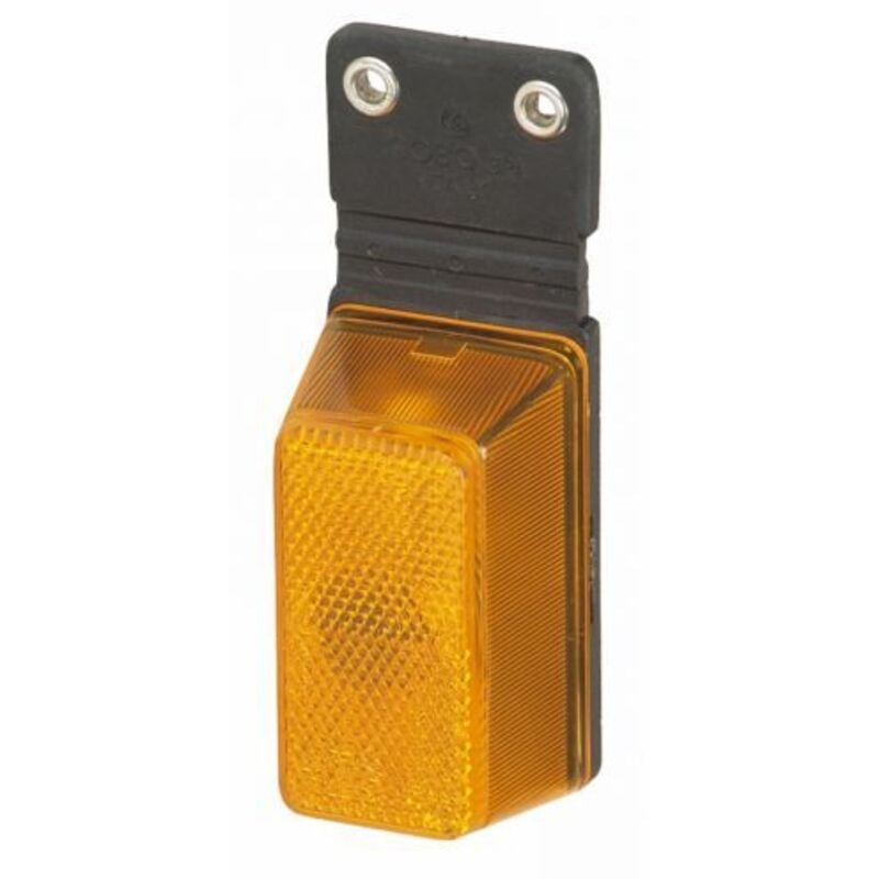 foto del prodotto fanale fanalino luce di ingombro laterale arancione per camper trattore (29413)