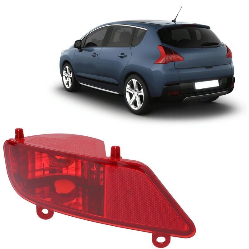 foto del prodotto fanale fendinebbia posteriore di ricambio per peugeot 3008 5008 2009 2016 sinistro 