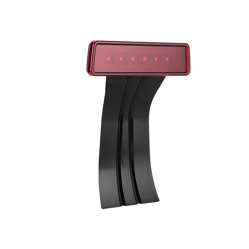 foto del prodotto fanale posteriore a led luminoso, luce freno, lente rossa, ip68 impermeabile per wrangler jk 2 4 porte 2007 2018, luce posteriore, luce freno, luce