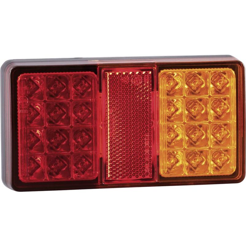 foto del prodotto fanale posteriore per rimorchio n a sinistra, destra 12 v, 24 v secor t vetro trasparente