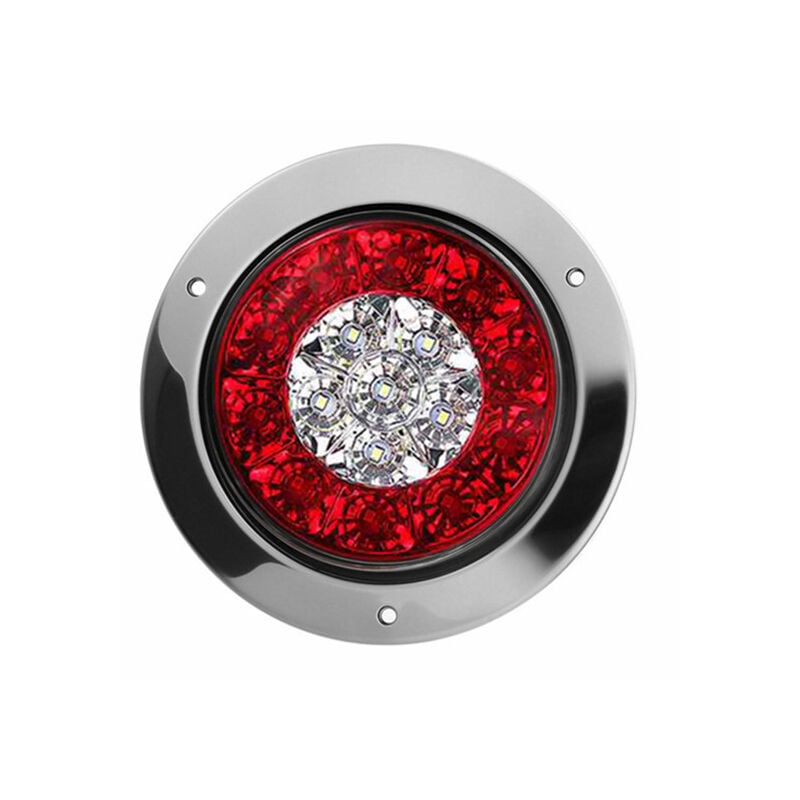 foto del prodotto fanali posteriori universali per rimorchio a led da 2 pezzi fanale posteriore lampeggiante per camion, rimorchio e roulotte rendi il tuo veicolo
