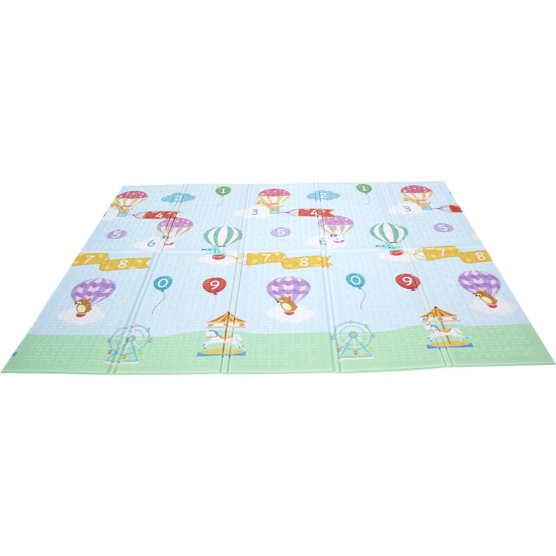 foto del prodotto fantasy fields tappentino da gioco per bambini mongolfiera 1.97m x 1.54m ps pm002
