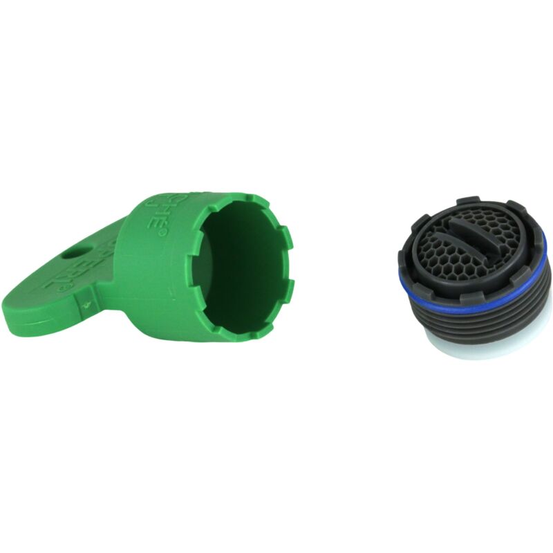 foto del prodotto fantini aeratore m18,5x1 cach con chiave di smontaggio classe di portata 5 l min 90009793 aeratore