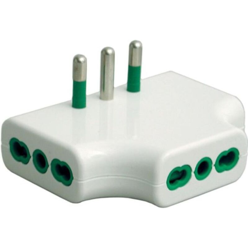 foto del prodotto fanton adattatore piatto da s17 a 3p17 11 colore bianco 87220