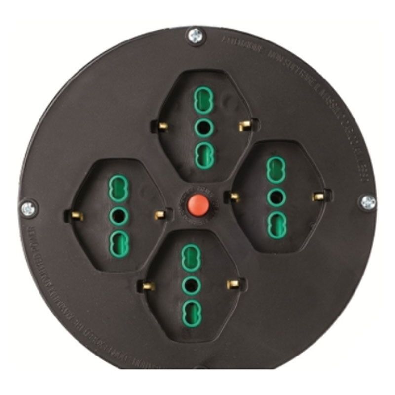foto del prodotto fanton disco di ricambio 145 mm con 4 prese bipasso schuko 01906
