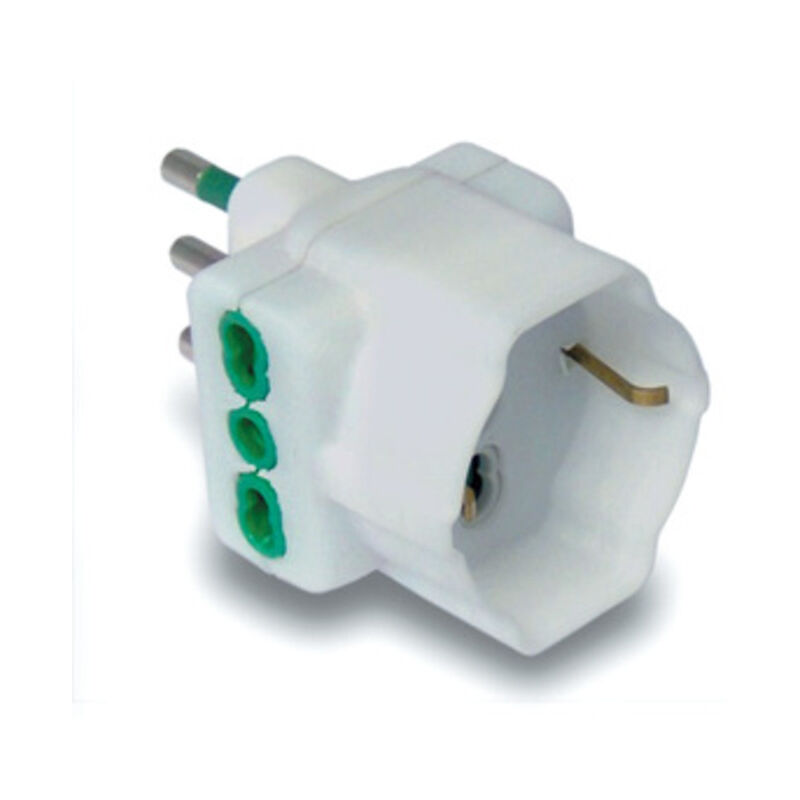 foto del prodotto fanton fme art. 82.640 adatt.tri. 16a 2p schu garanti. prezzo per 1 pezzo.