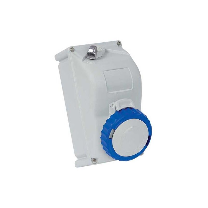 foto del prodotto fanton presa elettrica interbloccata da parete key block 2p t 32a 200 250v 6h ip67 73360
