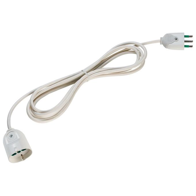 foto del prodotto fanton prolunga 3mt 2p t 16a bianco