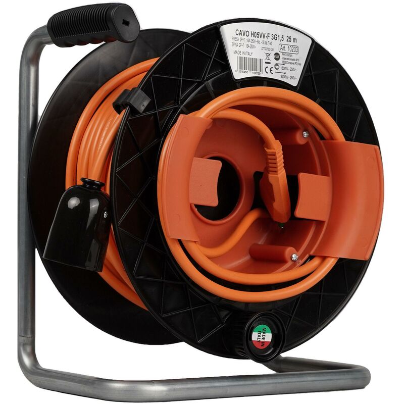 foto del prodotto fanton prolunga raccoglicavo 25m 3g1,5 s17 p40 golia garden 10203