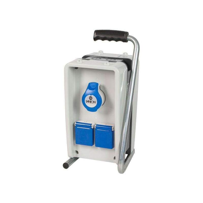 foto del prodotto fanton quadro eolo ip44 4 prese, 2 protezioni, con cavo e supporto, cavo 2 m. 3g2,5 h07rn f, 3kw