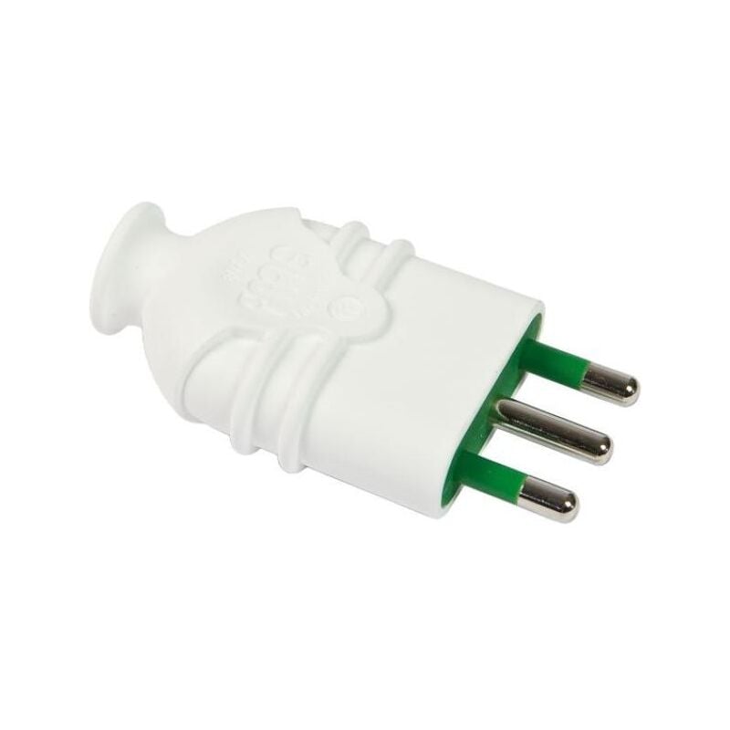 foto del prodotto fanton spina s17 2p t 16a smontabile hi pro colore bianco 80110