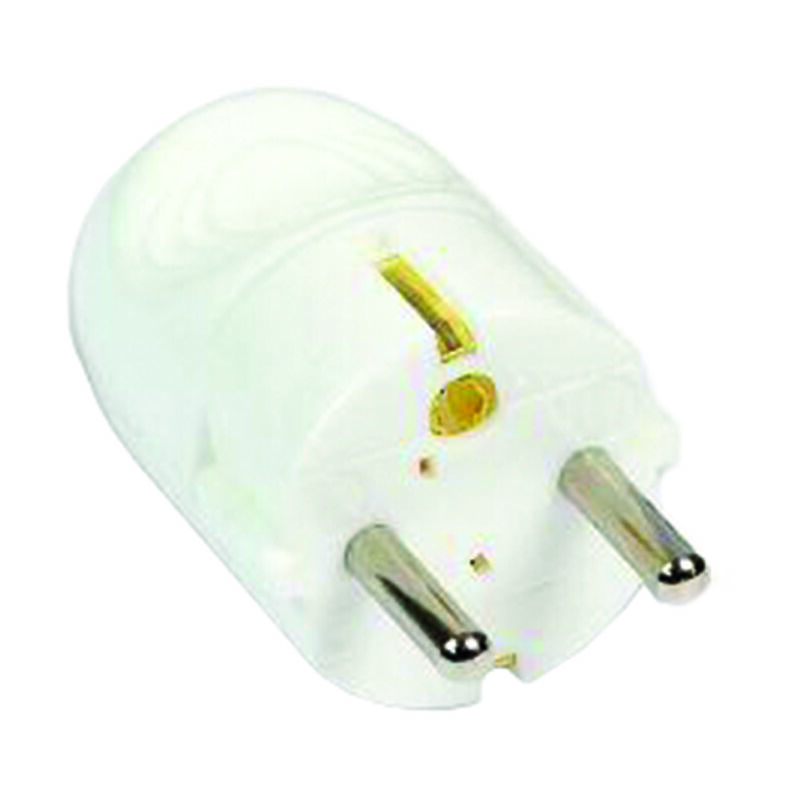 foto del prodotto fanton spina schuko 2 poli terra 16a bianca linea garanti bianca 82580 e