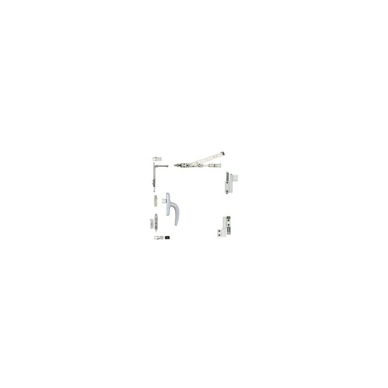 foto del prodotto fapim kit per inclinazione e rotazione galicube 1 v con cremonese nefer midi bussola media da 562 a 1200 mm bianco 9010 1330ba32